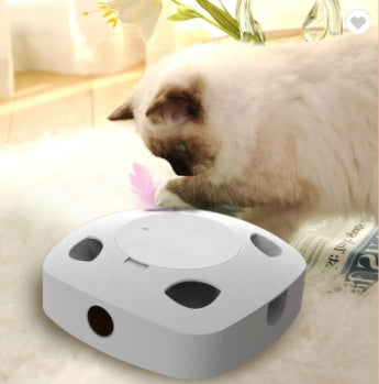 Funny Cat Stick Feather Smart Pet Electric Toys - Bright ideas