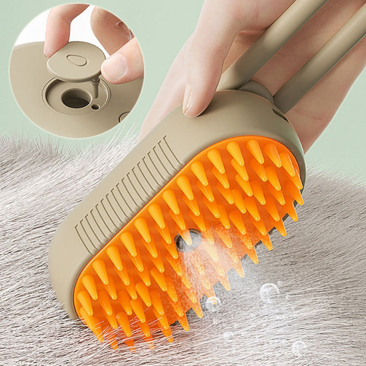 Cat Steam Brush Steamy Dog Brush 3 In 1 Electric Spray Cat Hair Brushes For Massage Pet Grooming Comb Hair Removal Combs Pet Products - Bright ideas