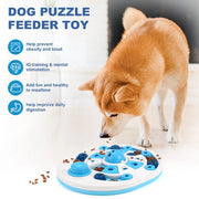 Dog Puzzle Toy With Spherical Bells 24 Hidden Food Locations Jigsaw Dog Food Feeding Sound Toys Food Dispenser For Dog Training - Bright ideas