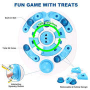 Dog Puzzle Toy With Spherical Bells 24 Hidden Food Locations Jigsaw Dog Food Feeding Sound Toys Food Dispenser For Dog Training - Bright ideas