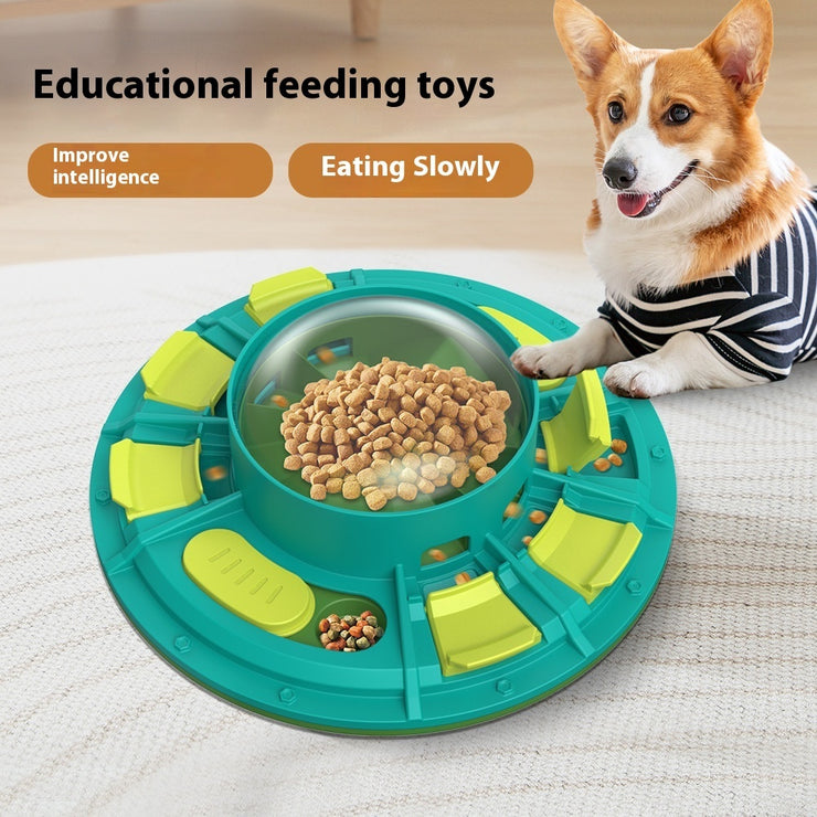 Interactive Dog Puzzle Toy For IQ Improvement And Slow Feeding Suitable For All Sizes Pets Nutritious Diet-Friendly Non-Electric Plastic Pets Game Pet Products - Bright ideas