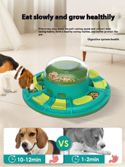 Interactive Dog Puzzle Toy For IQ Improvement And Slow Feeding Suitable For All Sizes Pets Nutritious Diet-Friendly Non-Electric Plastic Pets Game Pet Products - Bright ideas