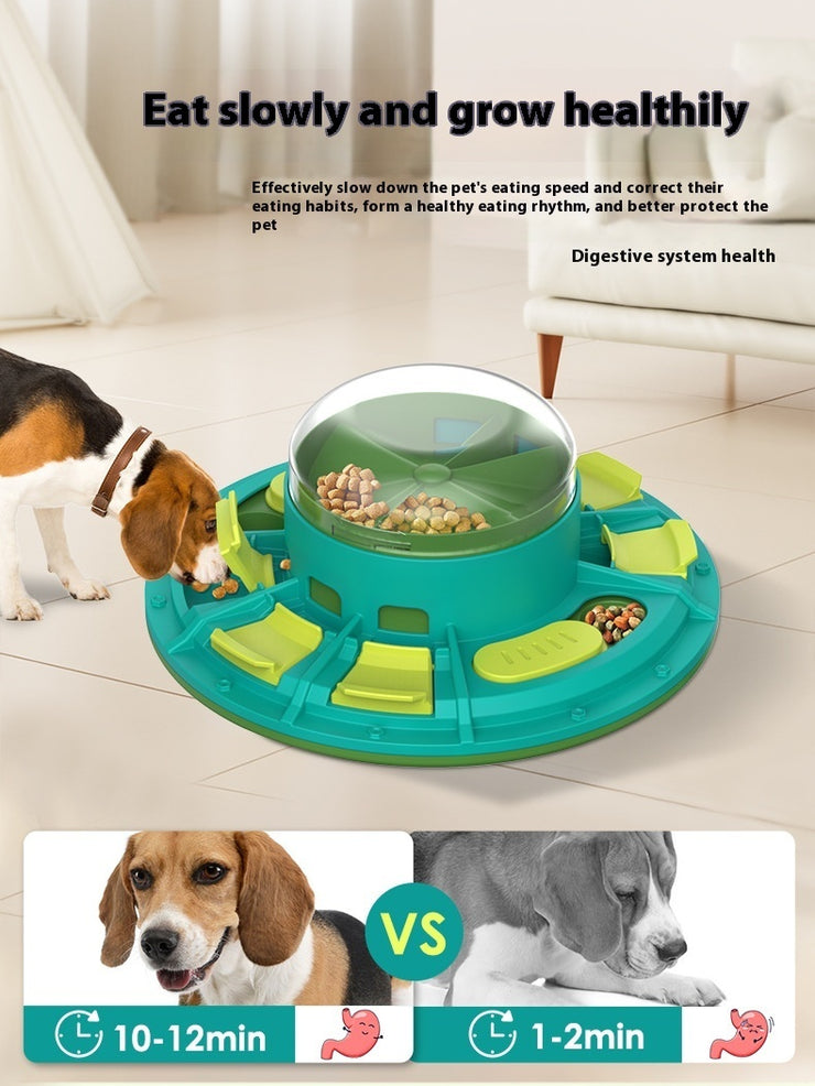 Interactive Dog Puzzle Toy For IQ Improvement And Slow Feeding Suitable For All Sizes Pets Nutritious Diet-Friendly Non-Electric Plastic Pets Game Pet Products - Bright ideas