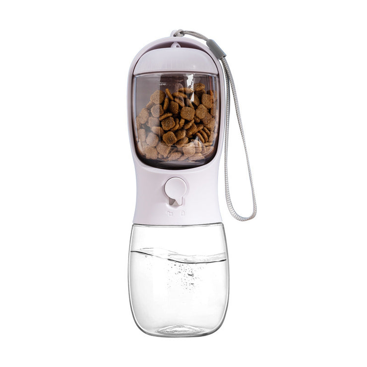 Ravel Puppy Water Bowl Dog Water Bottle With Food Container Portable Pet Dispenser Dog Stuff Accessories Items Puppy Essentials Necessities For Yorkie Chihuahua Cat Walking And Hiking - Bright ideas