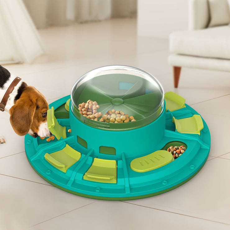 Interactive Dog Puzzle Toy For IQ Improvement And Slow Feeding Suitable For All Sizes Pets Nutritious Diet-Friendly Non-Electric Plastic Pets Game Pet Products - Bright ideas