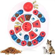 Dog Puzzle Toy With Spherical Bells 24 Hidden Food Locations Jigsaw Dog Food Feeding Sound Toys Food Dispenser For Dog Training - Bright ideas