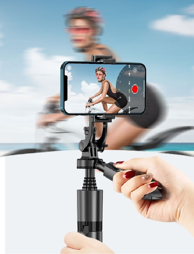 360 Auto Face Tracking Gimbal AI Smart Gimbal Face Tracking Auto Phone Holder For Smartphone Video Vlog Live Stabilizer Tripod - Bright ideas