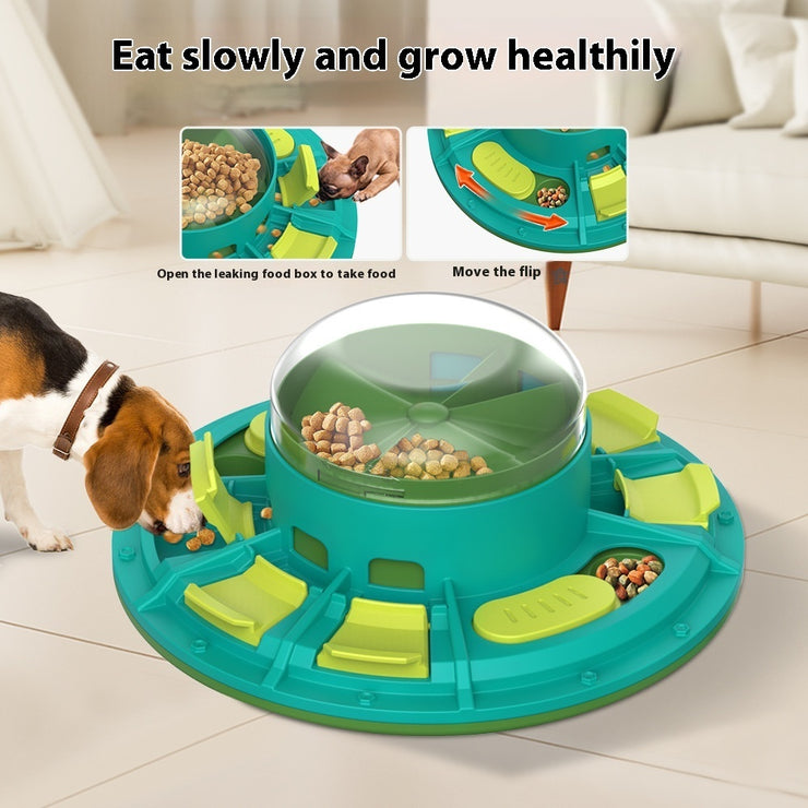 Interactive Dog Puzzle Toy For IQ Improvement And Slow Feeding Suitable For All Sizes Pets Nutritious Diet-Friendly Non-Electric Plastic Pets Game Pet Products - Bright ideas