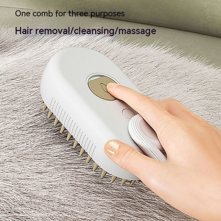 Cat Steam Brush Steamy Dog Brush 3 In 1 Electric Spray Cat Hair Brushes For Massage Pet Grooming Comb Hair Removal Combs Pet Products - Bright ideas