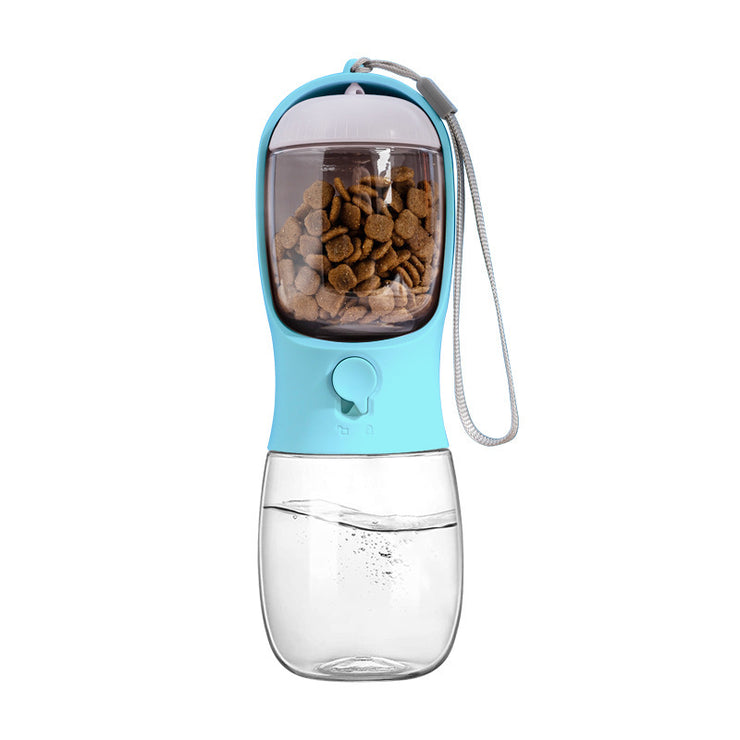 Ravel Puppy Water Bowl Dog Water Bottle With Food Container Portable Pet Dispenser Dog Stuff Accessories Items Puppy Essentials Necessities For Yorkie Chihuahua Cat Walking And Hiking - Bright ideas