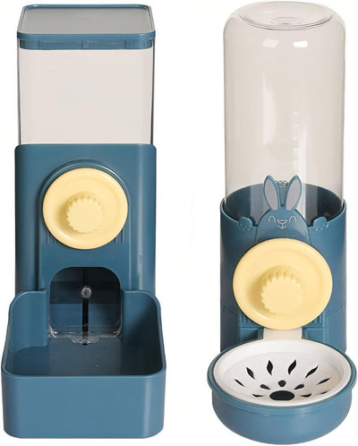 Hanging Automatic Food Water Dispenser Rabbit Feeders For Cages Automatic Pet Feeder For Rabbit Chinchilla Hedgehog Guinea Pig - Bright ideas