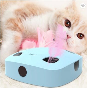 Funny Cat Stick Feather Smart Pet Electric Toys - Bright ideas