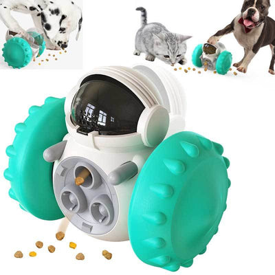 Cat And Dog Toys Slow Food Interactive Balance Car Multifunctional Fun Development Smart Pet Feeding Dog Toy Car Pets Products - Bright ideas