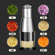 Garlic Crusher Onion Chopper Multipeler Vegetables Chopper Manual Garlic Press Machine Garlic Squeezer Kitchen Gadget - Bright ideas