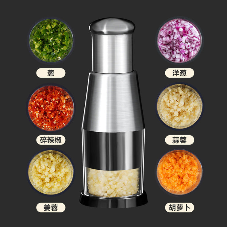 Garlic Crusher Onion Chopper Multipeler Vegetables Chopper Manual Garlic Press Machine Garlic Squeezer Kitchen Gadget - Bright ideas